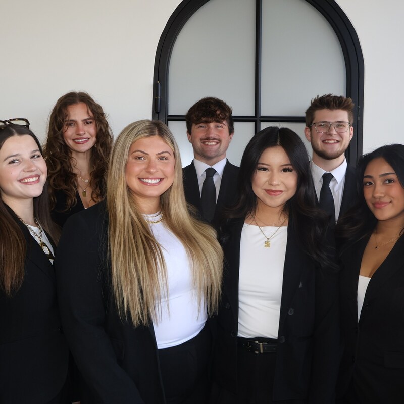 Group portrait of the Edge Marketing Agency team